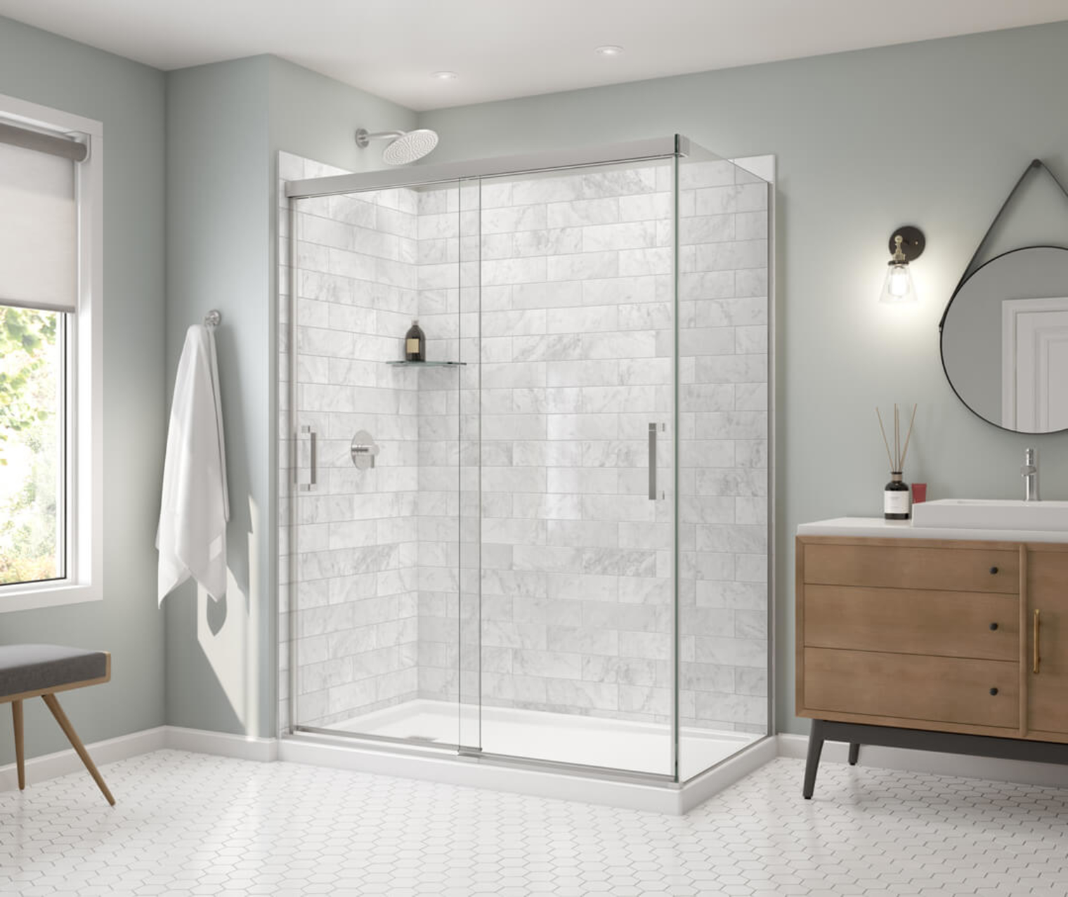 Incognito Double Shower Doors Maax Incognito Double Shower Doors Maax